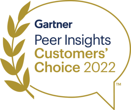2022 Gartner Peer Insights Customers’ Choiceロゴ